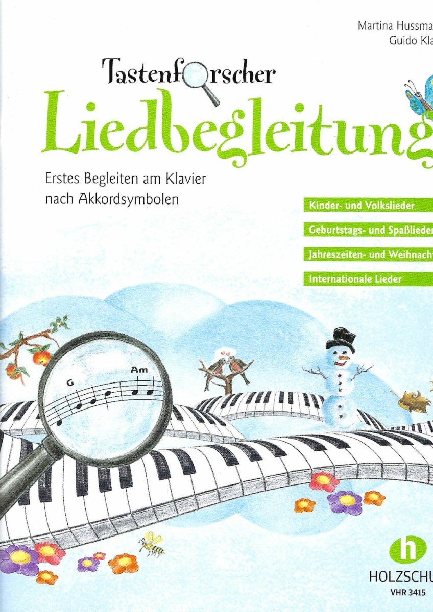 Tastenforscher-LiedbegleitungCover